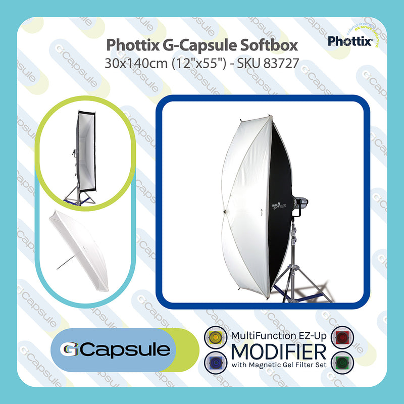 Phottix G-Capsule Multi-Function Softbox 30x140cm