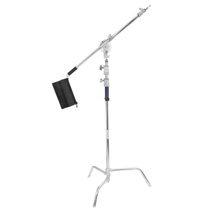 Pixapro Stainless Steel C-Stand with Heavy Duty Boom Arm