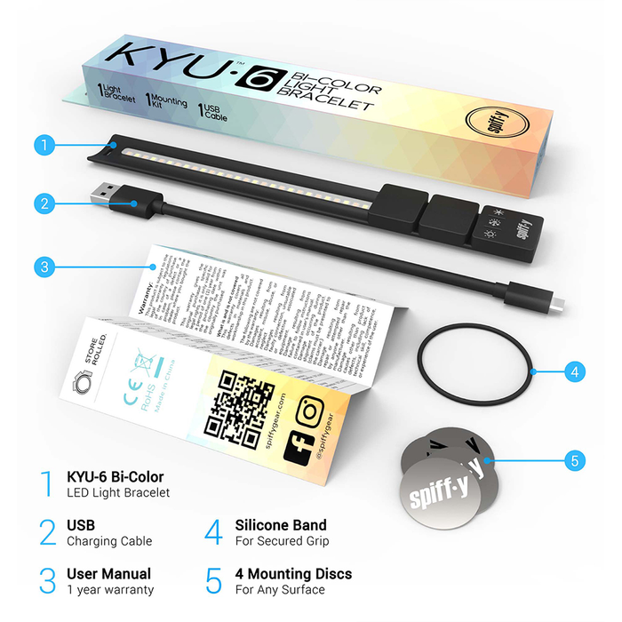 Spekular KYU-6 Vloggers Kit (KYU-6-BIC + KYU-6-MNT)