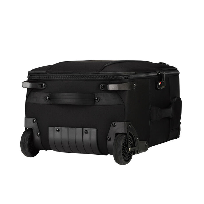 An image of the Tenba Roadie Roller 24 Black roll along case for storing cameras and photographic equipment.
