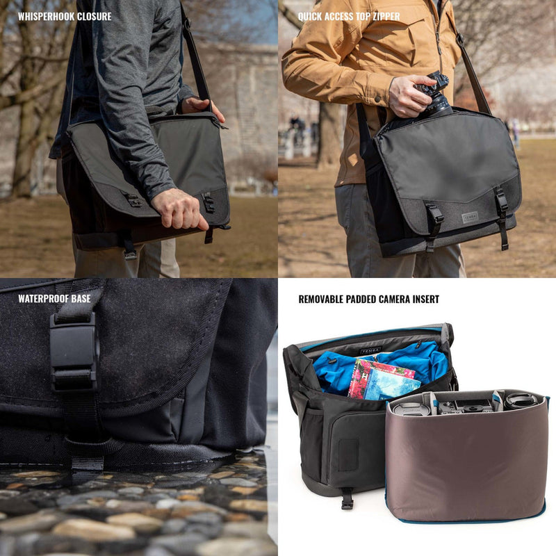 Tenba DNA 16 Slim Messenger Bag Black