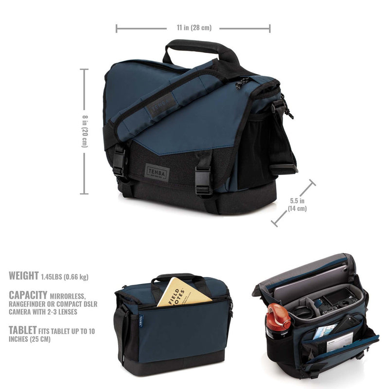 Tenba DNA 9 Slim Messenger Bag Blue