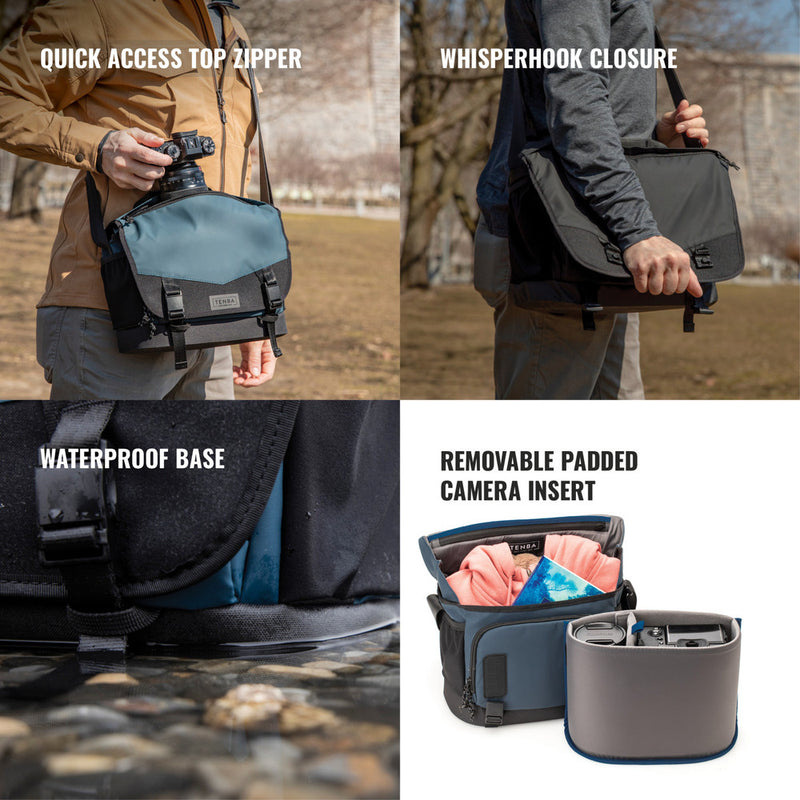 Tenba DNA 9 Slim Messenger Bag Blue
