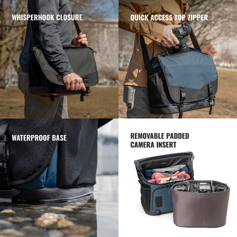 Tenba DNA 16 Pro DSLR Messenger Bag Blue