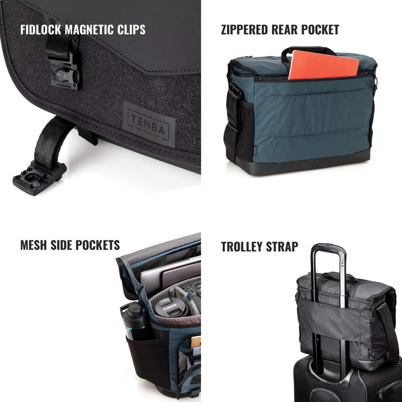 Tenba DNA 16 Pro DSLR Messenger Bag Blue