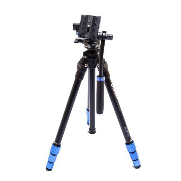 Benro Slim Video Aluminium Tripod Kit with S2C Short Handle Head