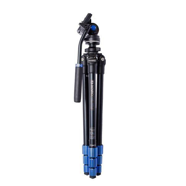 Benro Slim Video Aluminium Tripod Kit with S2C Short Handle Head