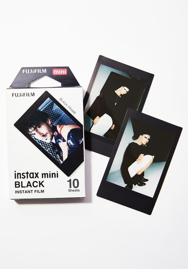 Fujifilm Instax Mini Black Frame Instant Film (10 Sheets)