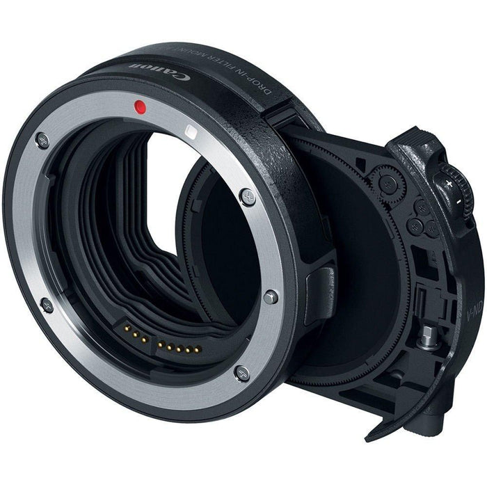 Canon Drop-In Filter Mount Adapter EF-EOS R with Variable ND Filter A