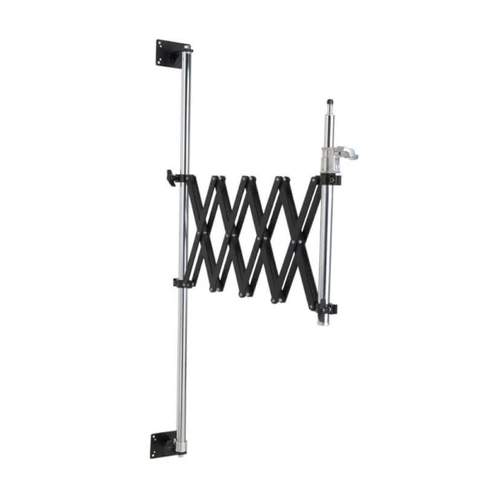 Pixapro Wall Mounted Scissor Boom with Adjustable Vertical Mount