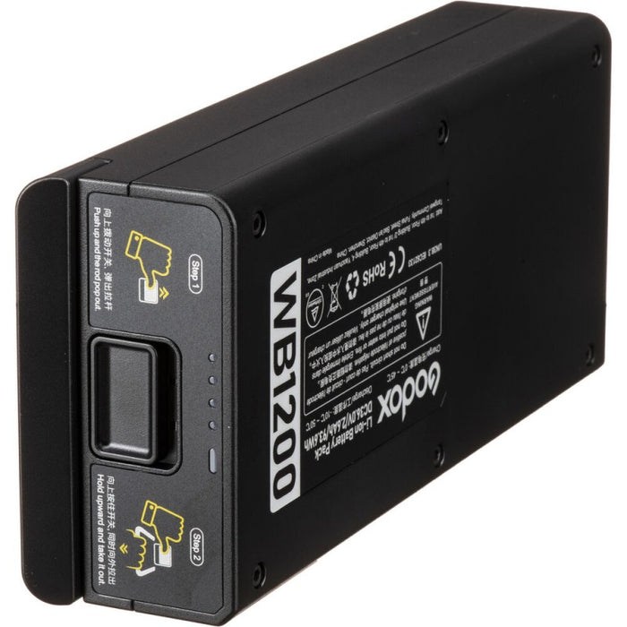 Godox WB1200 2600mAh Battery for AD1200 Pro