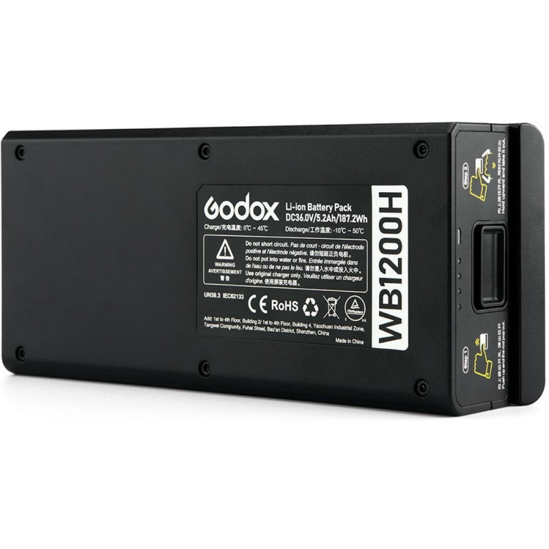 Godox WB1200H High-Capacity 5200mAh Battery for AD1200 Pro
