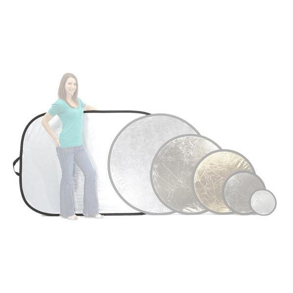Manfrotto Collapsible Panelite Reflector 1.8x1.2m Silver / White