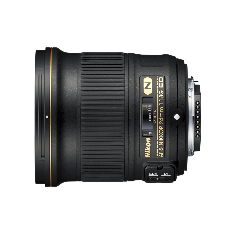 Nikon AF-S 24mm f/1.8 G ED Nikkor Lens