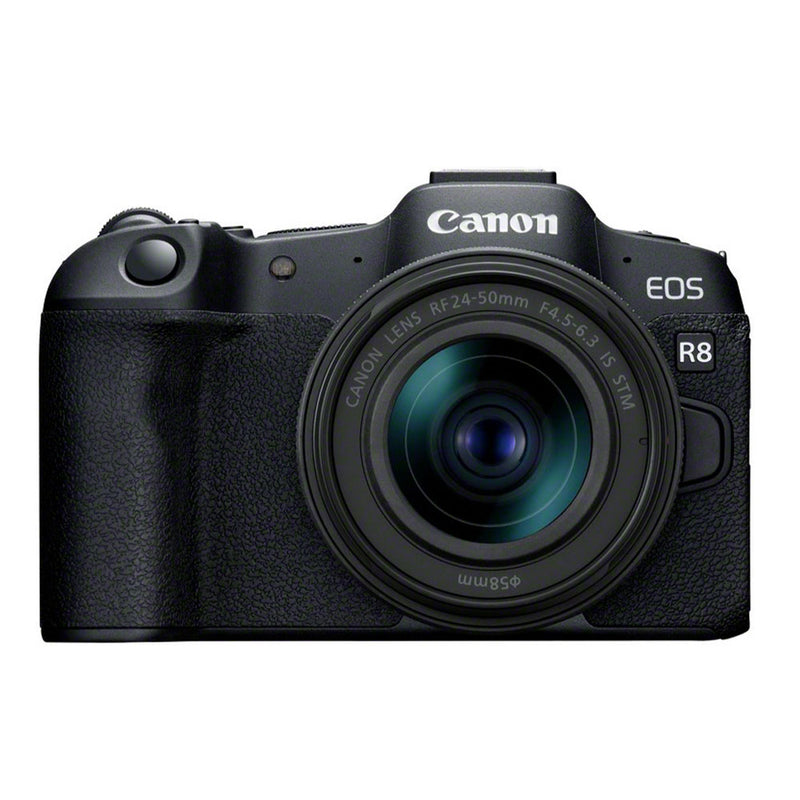 Canon EOS R8 with RF 24-50mm f/4.5-6.3 IS STM Lens Kit